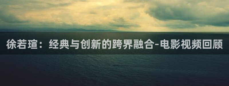地下室私人影院：徐若瑄：经典与创新的跨界融合-电影视频回顾